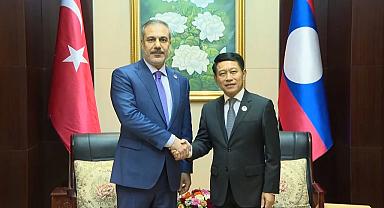 Bakan Fidan, Laos’ta ikili temaslarına devam ediyor