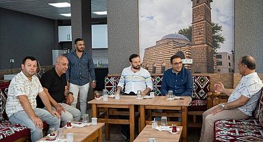 Başkan Yiğit’ten imece ile yapılan taziye evine ziyaret