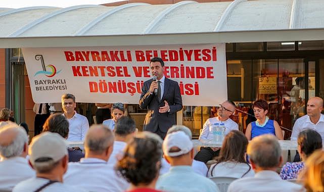 Bayraklı’da kentsel dönüşüm ofisleri açıldı Başkan Önal, “Vatandaşlarımız için üzerimize düşeni yapacağız”