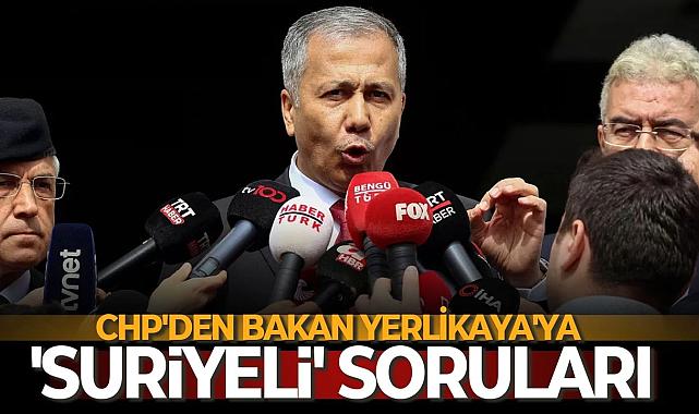 CHP&#039;li Yüksel Mansur Kılınç&#039;tan Ali Yerlikaya&#039;ya Kritik Sorular
