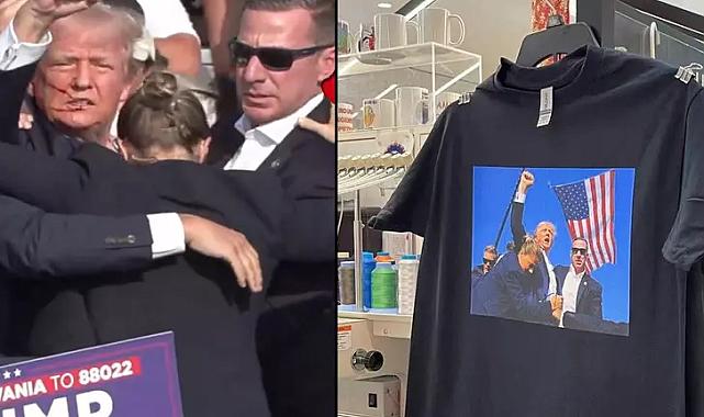 "Çin'in hızı": Suikast girişiminden sadece 2 saat sonra harekete geçtiler! Trump tişörtleri satışa sunuldu: "2 binden fazla sipariş aldık"