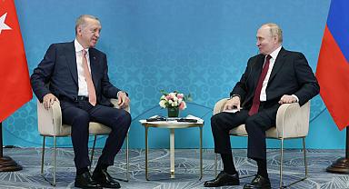 Cumhurbaşkanı Erdoğan: Putin ile birlikte Esed'e bir davetimiz olabilir