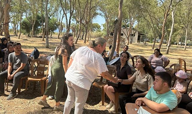 Efes Selçuk ve Kemalpaşa&#039;nın engelsiz çocukları Pamucak&#039;ta buluştu