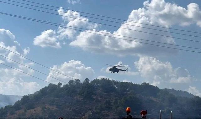 Egrekkaya Barajı’nda Orman Yangını: Alevler Ankara Saray Köyüne Ulaştı
