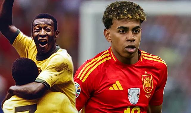 EURO 2024 finalinde, kırılması imkansız olan rekor kırıldı! Pele artık zirvede değil...