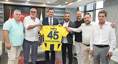 Fenerbahçe Taraftar Derneklerinden Başkan Zeyrek’e ziyaret
