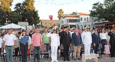 Foça'da 15 Temmuz Demokrasi ve Birlik Günü törenleri