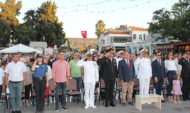 Foça'da 15 Temmuz Demokrasi ve Birlik Günü törenleri