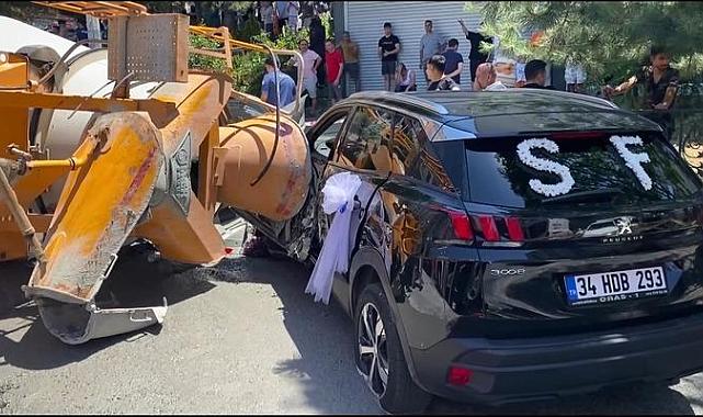 Gelin Arabası Faciası Kağıthane’de – Kamerada Facia!