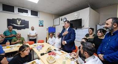 Gönüller bir oldu, lokmalar paylaşıldı