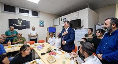 Gönüller bir oldu, lokmalar paylaşıldı