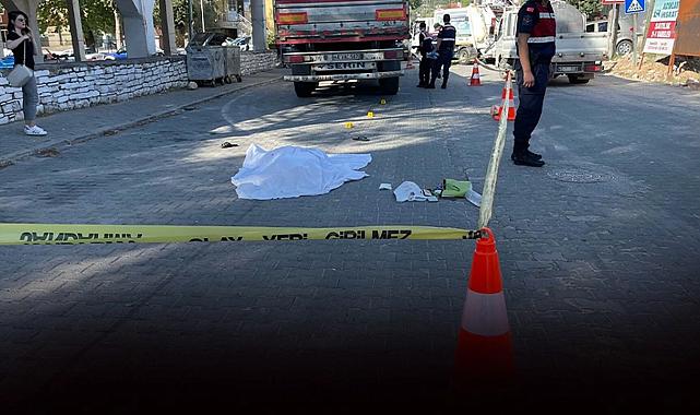 İşe gidiyordu, tırın altında kaldı