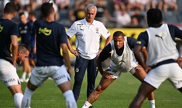 Jose Mourinho ile ilk sınav! İşte Fenerbahçe'nin Lugano maçı muhtemel 11'i