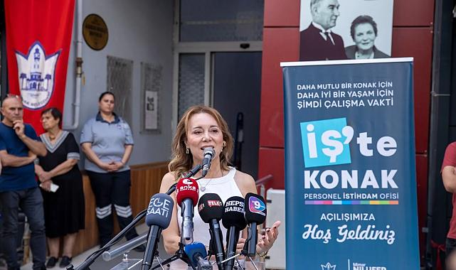 Konak’tan istihdam köprüsü... ‘İş’te Konak’ kapılarını açtı