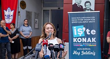 Konak’tan istihdam köprüsü... ‘İş’te Konak’ kapılarını açtı
