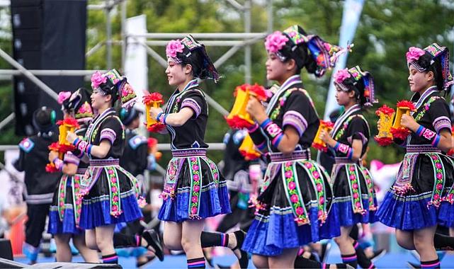 'Liuyueliu' adlı etnik şölen, Çin'in Liupanshui kentinde gerçekleştirildi.