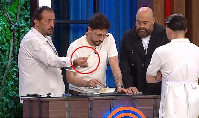 MasterChef Türkiye'de talihsiz olay! Yarışmacının yemeğinden poşet çıktı