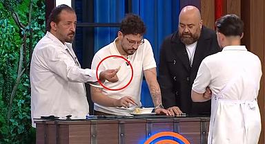 MasterChef Türkiye'de talihsiz olay! Yarışmacının yemeğinden poşet çıktı