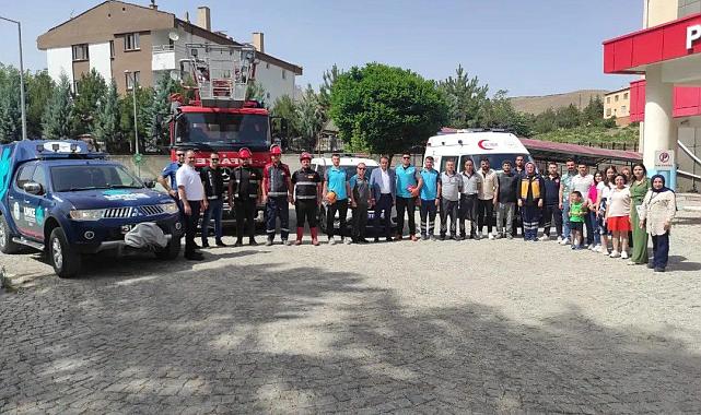 Niğde Ulukışla'da HAP Tatbikatı Gerçekleştirildi: Gerçek Zamanlı Kriz Yönetimi