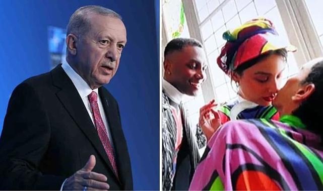 Olimpiyat açılışındaki gösteriye Cumhurbaşkanı Erdoğan'dan tepki: Macron davet etti, görüntüleri görünce vazgeçtim