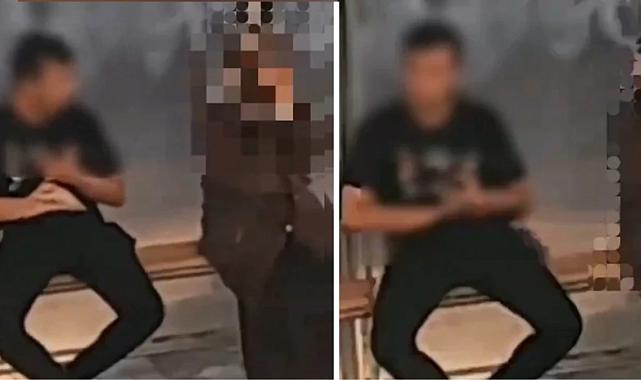 Otobüs durağında bekleyen kadına bakarak kendini tatmin etti