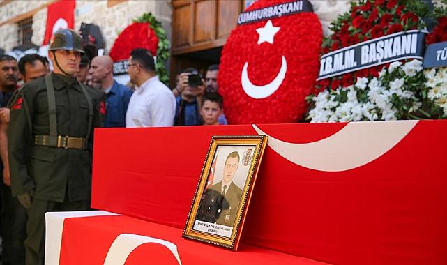 Pençe-Kilit Operasyonu'nda şehit olan Uzman Çavuş Cebrail Acar Konya'da toprağa verildi