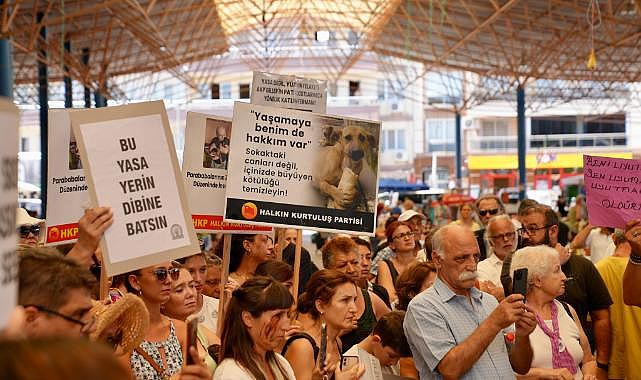 Seferihisar Kanlı Yasa Teklifini Kabul Etmiyor