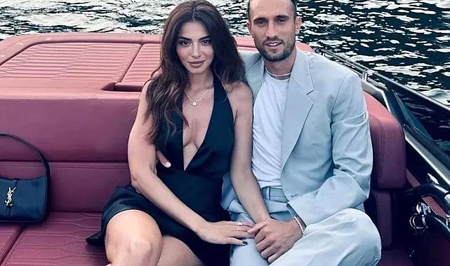 Sessiz sedasız evlenmişlerdi! Melisa Aslı Pamuk ile futbolcu Yusuf Yazıcı düğün pozlarını yeni paylaştı