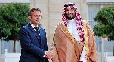 Suudi Veliaht Prens bin Selman ile Macron'dan telefon görüşmesi