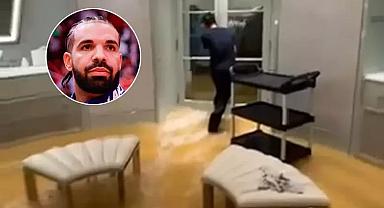 Ünlü şarkıcı Drake'in evini su bastı