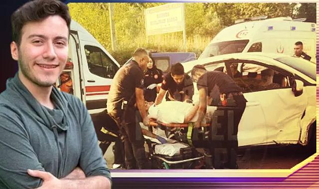 Ünlü Youtuber Enes Batur Kocaeli'de kaza yaptı! Hastaneye kaldırıldılar