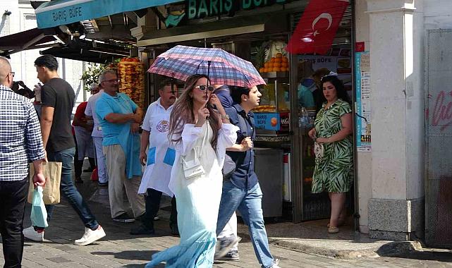 Vatandaşlar Mega kent İstanbul'daki aşırı sıcak havadan isyan etti