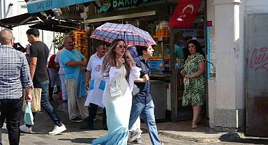 Vatandaşlar Mega kent İstanbul'daki aşırı sıcak havadan isyan etti