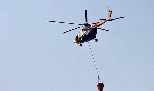 Adana'da Yangına Müdahale Eden Helikopter Baraja Düştü