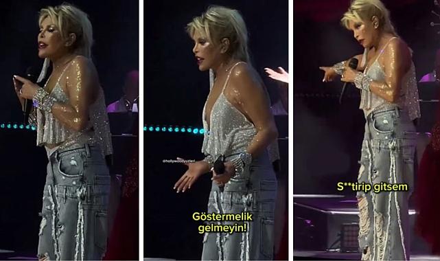 Ajda Pekkan'ın argo ifadelerle protokoldekileri azarladığı anlardan yeni görüntüler