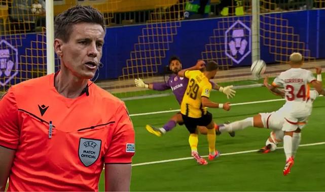 Alman hakem Daniel Siebert Galatasaray'a neden penaltı verdiğini açıkladı