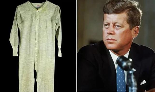 Başkan Kennedy'nin kan lekeli uzun donu, 1 milyon dolara satışa çıktı