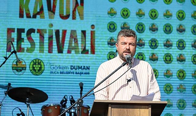 Buca'da ilk kez düzenlendi: Kavun festivaline yoğun ilgi!