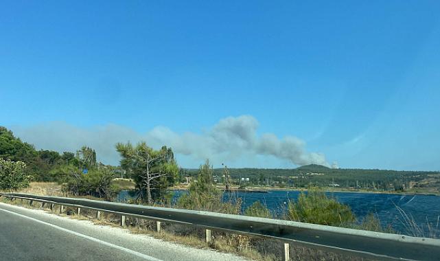 Çanakkale'de Orman Yangını Nedeniyle Şehitlik ve Conkbayırı Ziyarete Kapatıldı