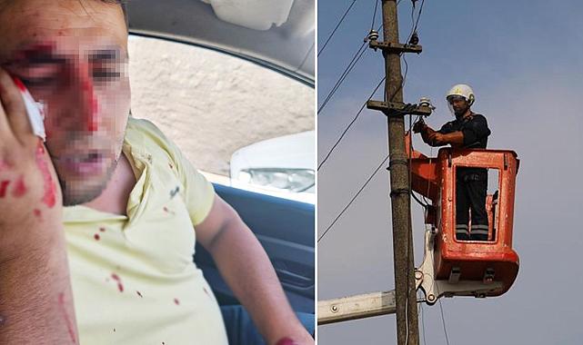Dicle'de Elektrik Denetimi Yapan Ekibe Saldırı