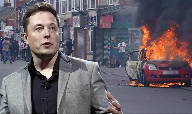 Elon Musk'ın "İç savaş kaçınılmaz" yorumu kriz çıkardı! İngiliz hükümetinden yanıt gecikmedi