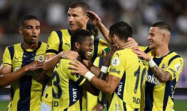 Fenerbahçe, Çaykur Rizespor'u deplasmanda 5-0 yendi