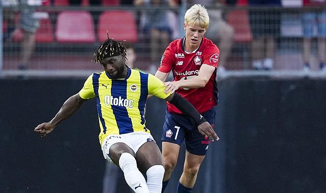 Fenerbahçe, Lille'e mağlup oldu! Tur şansını İstanbul'a bıraktı