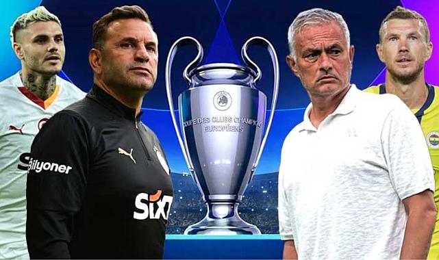 Galatasaray ve Fenerbahçe'nin Şampiyonlar Ligi play-off turundaki rakipleri belli oldu