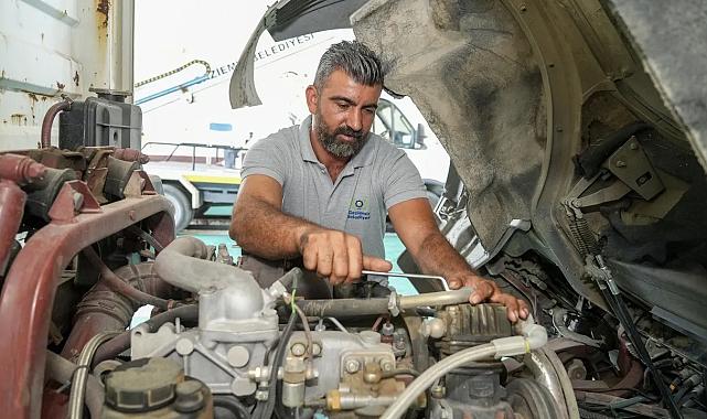 Gaziemir Belediyesi kendi araçlarını onaracak