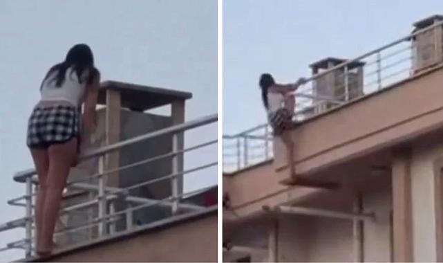 Kendini boşluğa bırakacaktı, duyduğu ses üzerine intihardan vazgeçti