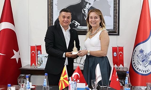 Konak'a Makedonya'dan kardeş şehir: Gradsko ile protokol imzalandı