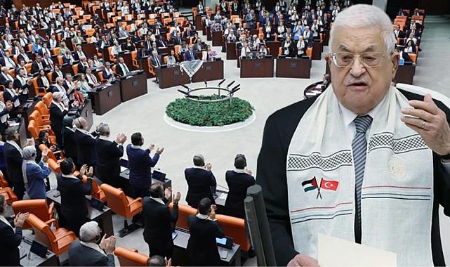 Mahmud Abbas'ın TBMM'deki konuşması dünya basınında: 17 yıl sonra bir ilk yaşanacak
