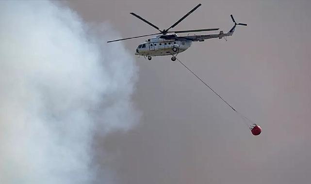 Milli Savunma Bakanlığı, İzmir yangınına müdahale eden TSK helikopteri sayısını 8'e çıkardı!