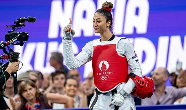 Milli tekvandocumuz Nafia Kuş Aydın, Paris Olimpiyatları'nda bronz madalya kazandı